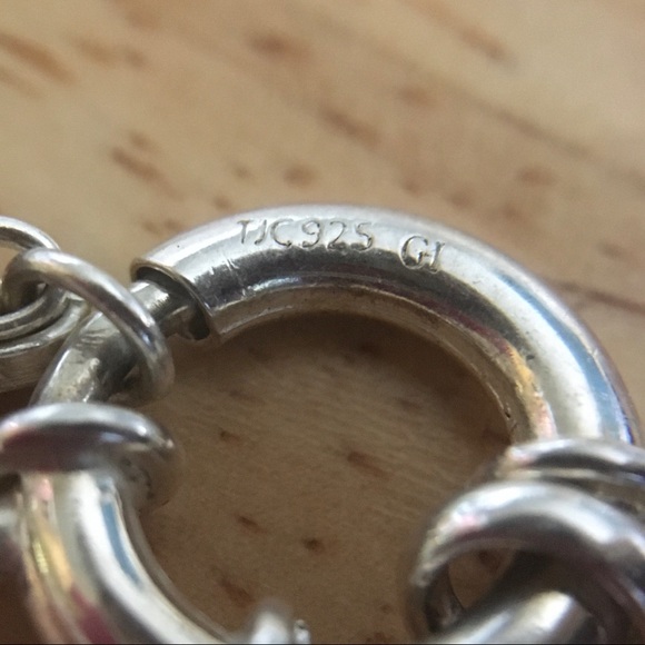 Hematite and Sterling Silver Necklace - Picture 2 of 9